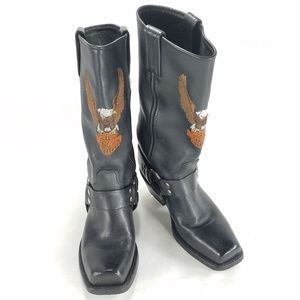 womens tall biker boots